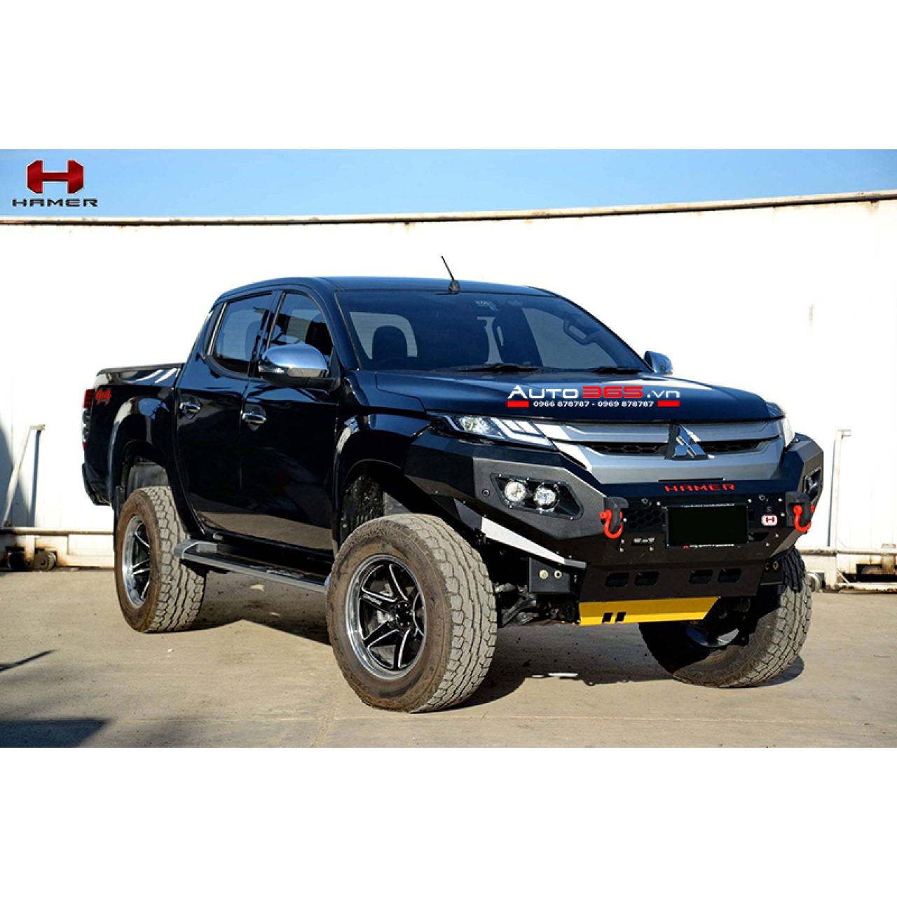 CẢN TRƯỚC HAMER 4X4 CHO MITSUBISHI TRITON - NHẬP KHẨU THÁI LAN TẠI AUTO365 - Hình 1